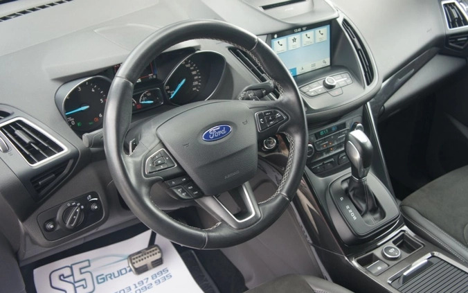 Ford Kuga cena 79900 przebieg: 119000, rok produkcji 2017 z Dynów małe 191